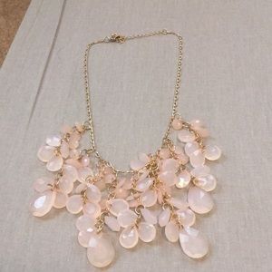 Pink beaded necklace